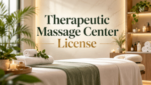 Therapeutic Massage Center License