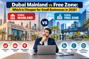 Dubai Mainland vs Free Zone: Which Is Cheaper for Small Businesses in 2026?