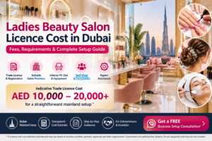Ladies Beauty Salon Licence Cost in Dubai 